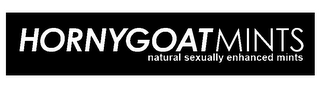 HORNYGOAT MINTS NATURAL SEXUALLY ENHANCED MINTS logo
