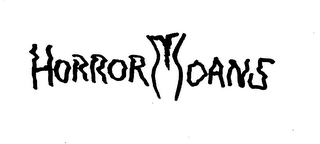 HORROR MOANS logo