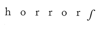 HORRORS logo