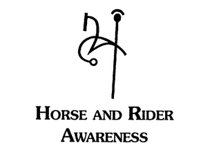 HORSE AND RIDER AWARENESS logo