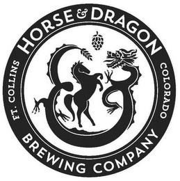 HORSE & DRAGON BREWING COMPANY FT. COLLINS COLORADO logo