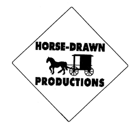 HORSE-DRAWN PRODUCTIONS logo