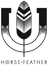 HORSE · FEATHER logo
