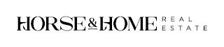 HORSE & HOME REAL ESTATE logo