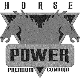 HORSE POWER PREMIUM CONDOM logo