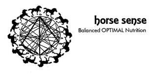 HORSE SENSE BALANCED OPTIMAL NUTRITION logo