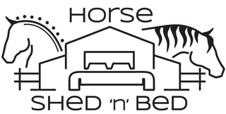 HORSE SHED 'N' BED logo