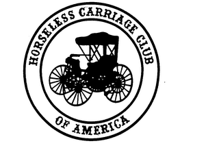 HORSELESS CARRIAGE CLUB OF AMERICA logo