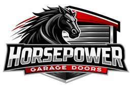 HORSEPOWER GARAGE DOORS logo