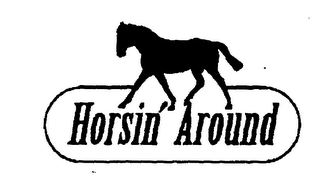 HORSIN' AROUND logo