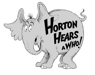HORTON HEARS A WHO! logo