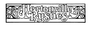 HORTONVILLE RUSTICS logo
