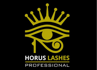 HORUS LASHES PROFESSIONAL logo