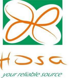 HOSA YOUR RELIABLE SOURCE logo