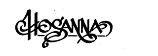 HOSANNA logo