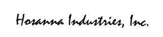 HOSANNA INDUSTRIES, INC. logo