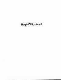 HOSPITAALITY AWARD logo