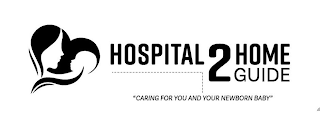 HOSPITAL 2 HOME GUIDE "CARING FOR YOU AND YOUR NEWBORN BABY" logo