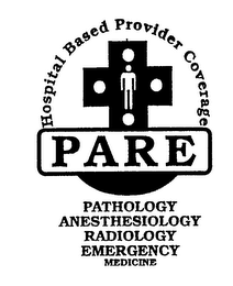 HOSPITAL BASED PROVIDER COVERAGE PARE PATHOLOGY ANESTHESIOLOGY RADIOLOGY EMERGENCY MEDICINE logo