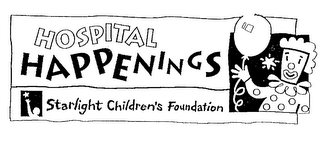 HOSPITAL HAPPENINGS STARLIGHT CHILDREN'S FOUNDATION logo