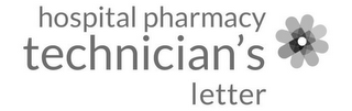 HOSPITAL PHARMACY TECHNICIAN'S LETTER logo