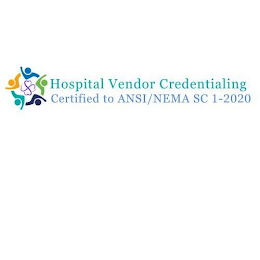 HOSPITAL VENDOR CREDENTIALING CERTIFIED TO ANSI/NEMA SC 1-2020 logo