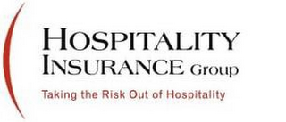 HOSPITALITY INSURANCE GROUP TAKING THE RISK OUT OF HOSPITALITY logo