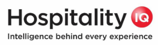 HOSPITALITY IQ INTELLIGENCE BEHIND EVERY EXPERIENCE logo