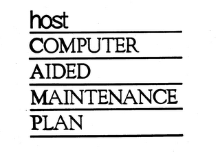 HOST COMPUTER AIDED MAINTENANCE PLAN logo