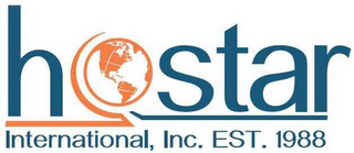 HOSTAR INTERNATIONAL, INC. EST. 1988 logo