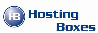 HOSTING BOXES HB logo