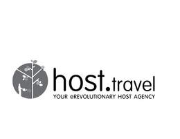HOST.TRAVEL YOUR EREVOLUTIONARY HOST AGENCY logo