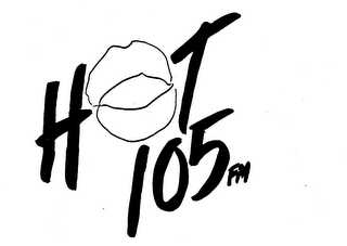 HOT 105 FM logo