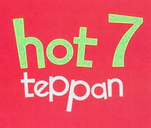 HOT 7 TEPPAN logo