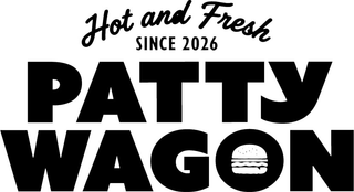 HOT AND FRESH SINCE 2026 PATTY WAGON logo