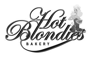 HOT BLONDIES BAKERY logo