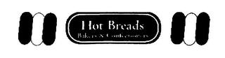 HOT BREADS BAKERS & CONFECTIONERS logo