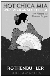 HOT CHICA MIA SPICY MEXICAN STYLE  CHEESE WITH JALAPEÑO AND HABANERO PEPPERS ROTHENBÜHLER CHEESEMAKERS logo