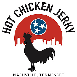 HOT CHICKEN JERKY NASHVILLE, TENNESSEE logo