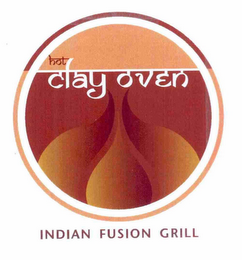 HOT CLAY OVEN INDIAN FUSION GRILL logo