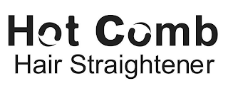 HOT COMB HAIR STRAIGHTENER logo