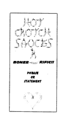 HOT CROTCH SAUCES R BONER RIFIC!! logo