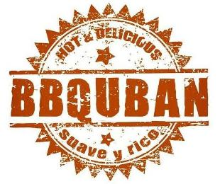 HOT & DELICIOUS BBQUBAN SUAVE Y RICO logo