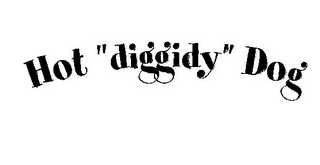 HOT "DIGGIDY" DOG logo