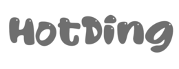 HOT DING logo