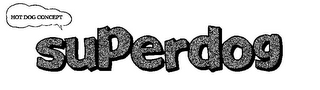 HOT DOG CONCEPT SUPERDOG logo