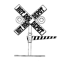 HOT DOG DEPOT logo