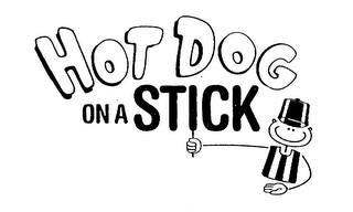 HOT DOG ON A STICK logo