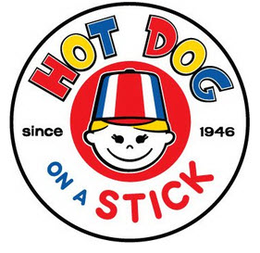 HOT DOG ON A STICK SINCE 1946 logo
