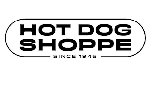 HOT DOG SHOPPE SINCE 1946 logo